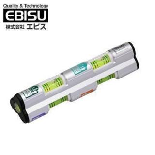 【EBISU】排水流向水平儀 3管多泡(ED-MSL)