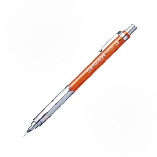 【Pentel 飛龍】GRAPHGEAR 300 製圖鉛筆 0.3mm /支 XPG313(筆桿顏色隨機出貨)