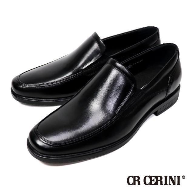 【CR CERINI】素面輕底耐磨裙飾樂福鞋 黑色(CR21870-BL)