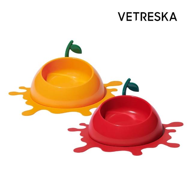 【Vetreska 未卡】寵物碗勺餐墊套裝組 爆汁櫻桃 爆汁橘橘(兩款)