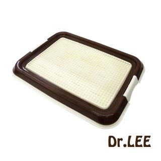 【Dr. Lee】防抓式平面狗便盆-咖啡(H001B04)