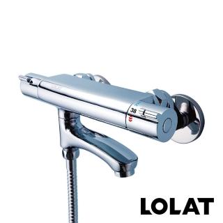 【LOLAT 羅力】一指切換智能恆溫小淋浴水龍頭/鉻(STN1765H)