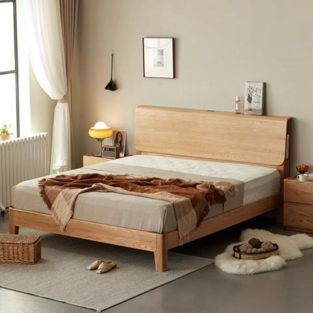 【橙家居·家具】/預購/貝里系列五尺（低體）實木C款床架 BL-F801A(售完採預購 實木床架 床組 床板)