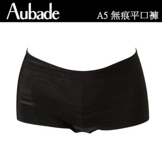 【Aubade】中腰機能無痕平口褲A5(黑)