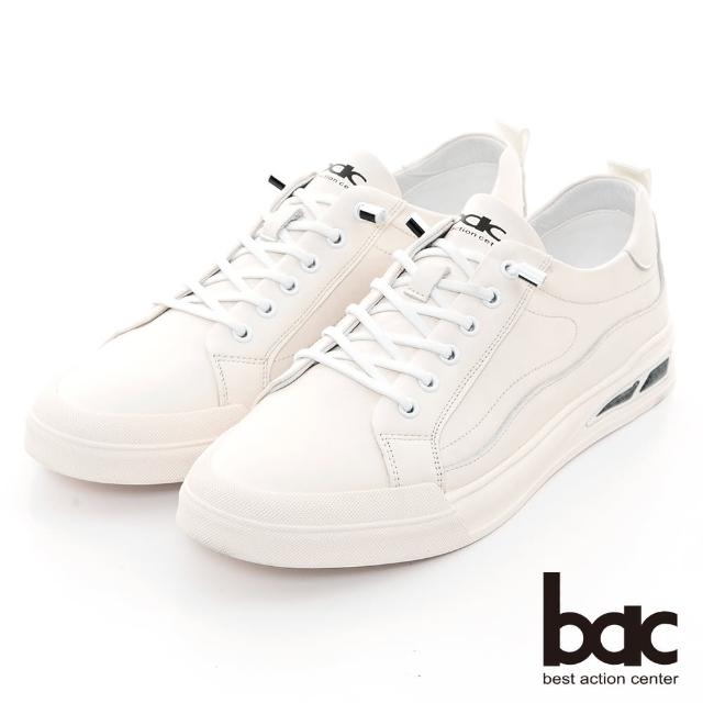 【bac】經典造型綁帶休閒鞋(白色)