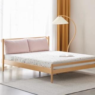 【橙家居·家具】/預購/艾勒系列六尺軟包床架A款 AL-E201A(售完採預購 軟床 床組 實木床架 臥室床)