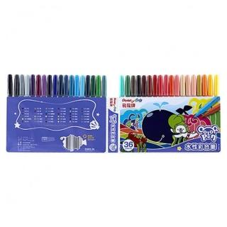 【Pentel 飛龍】細字彩色筆 36色 /袋 S3602-36