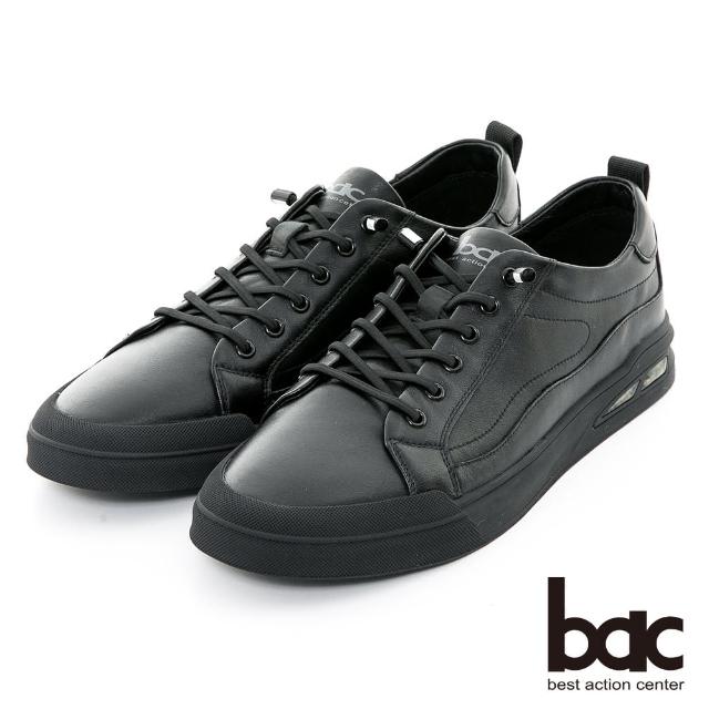 【bac】經典造型綁帶休閒鞋(黑色)