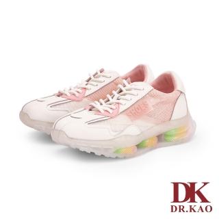 【DK 高博士】輕量透感彩色氣墊鞋 73-3143-40 粉