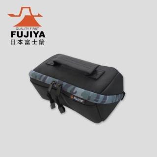 【Fujiya 富士箭】高緩衝大開口工具收納袋 中 -迷彩藍/黑(FHC-MA)