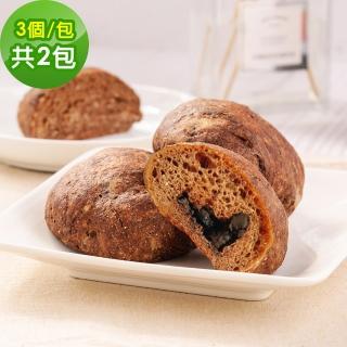 【i3微澱粉】i3微澱粉-低糖好纖手工麵包-巧克力小餐包6顆(271控糖配方 麵包 高蛋白)