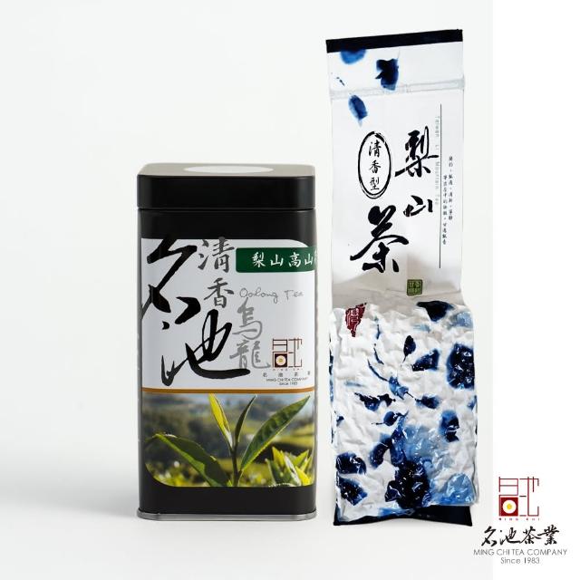 【名池茶業】梨山醇水烏龍茶葉150gx4罐(清香型;共1斤)