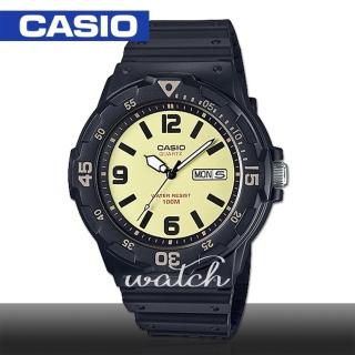 【CASIO 卡西歐】潛水風格-學生/青少年指針錶_鏡面4.4cm(MRW-200H)
