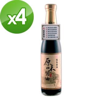 【瑞春醬油】原味醬油X4入(420ml/瓶)