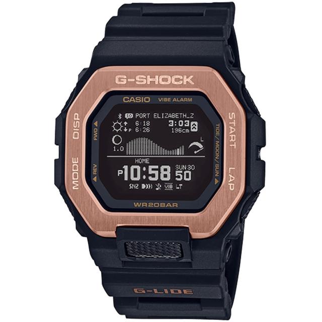 【CASIO 卡西歐】G-SHOCK 藍芽連線極限運動錶 母親節 禮物(GBX-100NS-4)