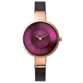 【OBAKU】采麗時刻時尚米蘭帶腕錶(V149LXVQMN)
