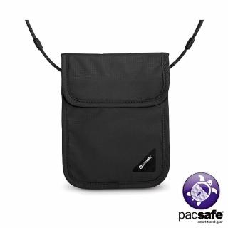 【Pacsafe】COVERSAFE X75 RFID 安全貼身掛頸暗袋(黑色)