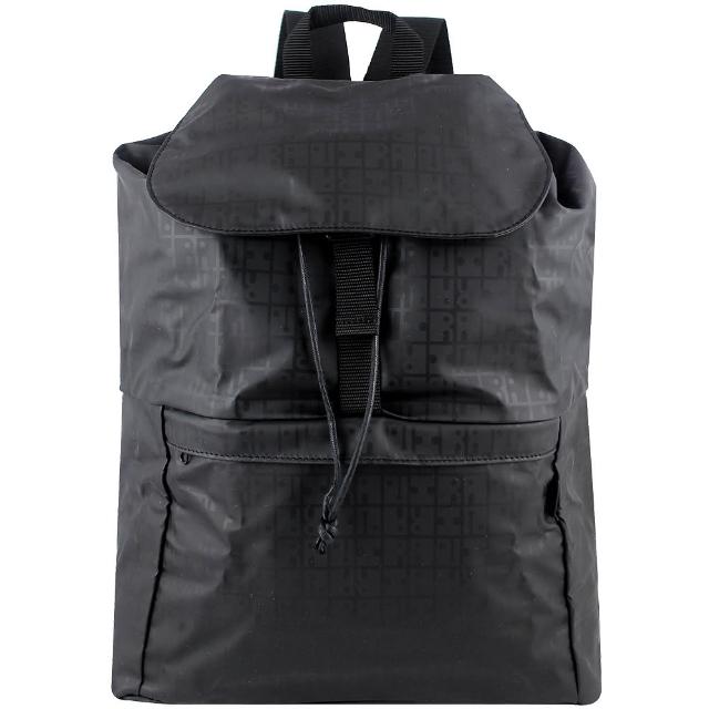 【YAMATOYA】RaviRavi 防水輕材質系列折疊後背包(黑)