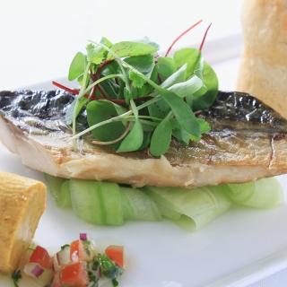 【富琳嚴選】安心好魚系列 正宗挪威薄鹽鯖魚片(140g±10%/片 10片入免運)
