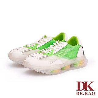 【DK 高博士】輕量透感彩色氣墊鞋 73-3143-30 綠