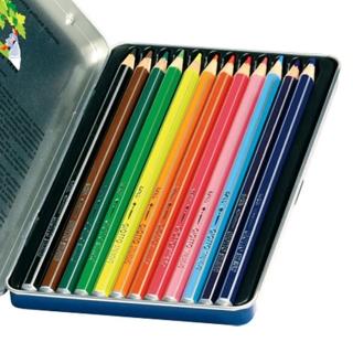 【義大利GIOTTO】STILNOVO 水溶性彩色鉛筆(12色鐵盒)