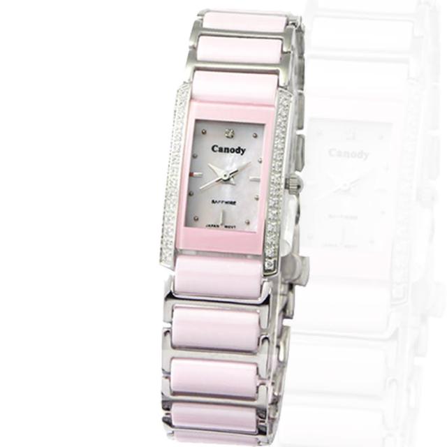 【Canody】知性典雅晶鑽陶瓷腕錶(24mm/CM8808D-1D)