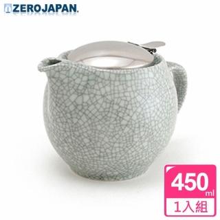 【ZERO JAPAN】冰裂典藏不鏽鋼蓋壺450cc(青瓷)
