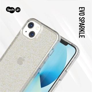 【Tech 21】iPhone13 系列(EvoSparkle 抗菌透明防摔保護殼 / 金箔)