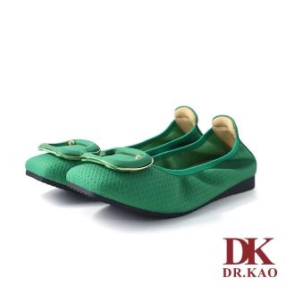 【DK 高博士】優雅C環鑽飾娃娃鞋71-3190-30 綠