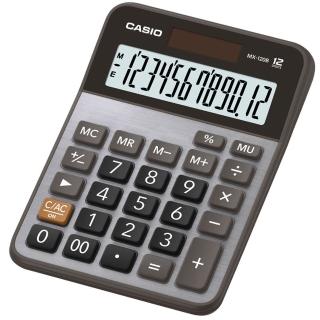 【CASIO】12位數桌上型計算機(MX-120B)