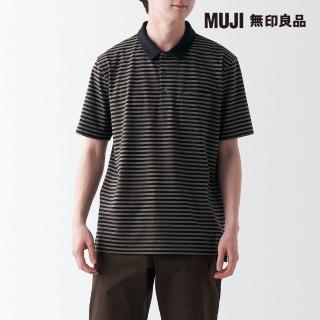 【MUJI 無印良品】男有機棉水洗天竺短袖POLO衫(共4色)