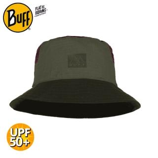 【BUFF】西班牙 太陽漁夫帽《墨綠卡其》125445/防曬帽(悠遊山水)