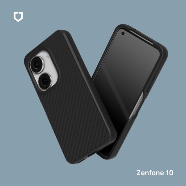 【RHINOSHIELD 犀牛盾】ASUS Zenfone 10 SolidSuit 碳纖維紋路防摔背蓋手機保護殼(原廠出貨)