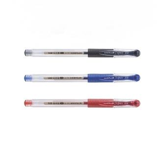【三菱Uni】超細中性筆 0.5mm 2支入/組 UM-151(黑/紅/藍)