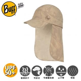 【BUFF】西班牙 可拆式護頸帽《沙漠淺棕》125341/防曬帽/遮陽帽/登山/露營(悠遊山水)