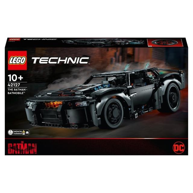 【LEGO 樂高】42127 科技系列 THE BATMAN - BATMOBILE(蝙蝠俠 蝙蝠車 汽車 模型)
