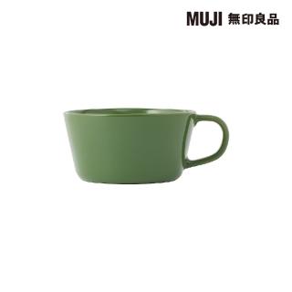 【MUJI 無印良品】器馬克杯/穀物用/綠色 直徑11.5cm