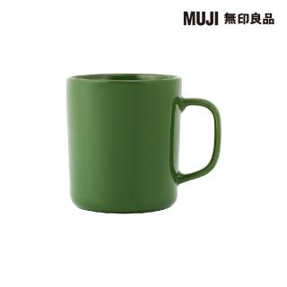 【MUJI 無印良品】器馬克杯/500ml/綠色 500ml
