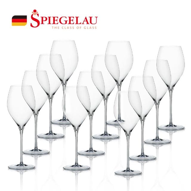 【Spiegelau】歐洲製Adina Prestige水晶玻璃/紅酒杯/高腳水杯/435ml(奢華鬱金香輕盈款/12入組)