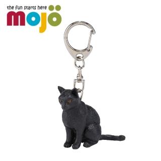 【Mojo Fun】動物模型-黑貓鑰匙圈鑰匙圈