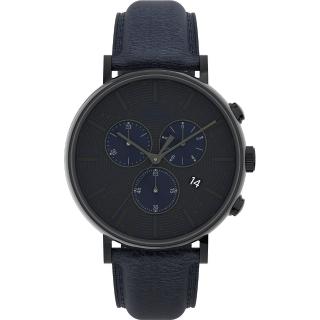 【TIMEX】天美時 Fairfield系列 三眼計時手錶 深藍 TXTW2U88900