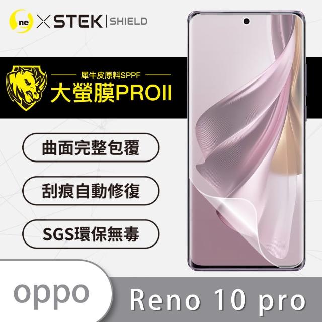 【o-one大螢膜PRO】OPPO Reno 10 Pro 滿版手機螢幕保護貼