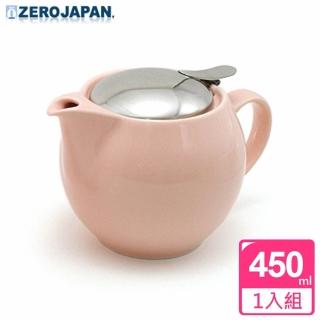 【ZERO JAPAN】典藏不鏽鋼蓋壺450cc(桃粉紅)