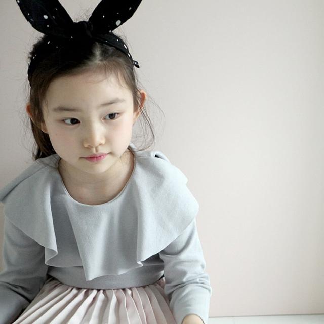 【韓國 Mini Dressing】時尚可愛兔子耳朵造型髮帶_黑白點點(MDA005)