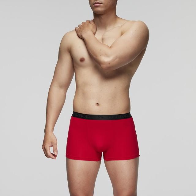 【Mr. DADADO】機能系列-海洋膠原保養褲-M-LL合身平口內褲-GHC303RS(紅)