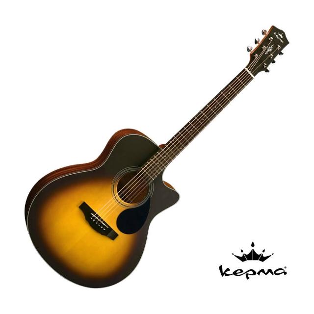 【Kepma 卡馬】EAC-3TSM 雲杉面板 民謠吉他(原廠公司貨 商品保固有保障)