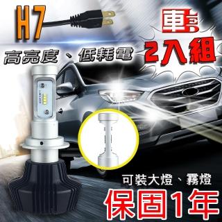 【車的LED】勁亮LED大燈 H7(兩入組)