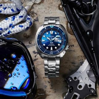 【SEIKO 精工】Prospex PADI 特別版 海龜 潛水機械腕錶-45mm 母親節(4R36-06Z0F/SRPK01K1)