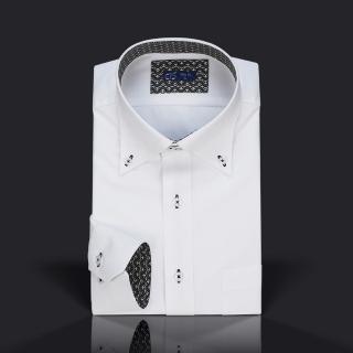 【衣十五】波谷白機能商務襯衫、Smart Temp擬態科技、動態溫控、吸濕排汗、防皺、彈力(商務襯衫)