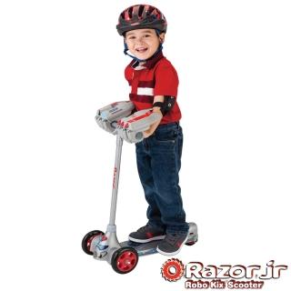 【美國 Razor Jr.】Robo Kix Scooter 機器人(兒童三輪滑板車)